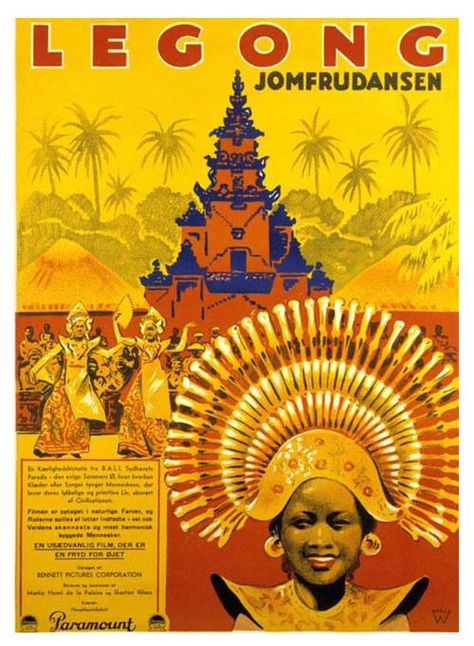 VINTAGE LEGONG DANCE MOVIE POSTER......PARTAGE OF OLD BALI PHOTOS......ON FACEBOOK........ Bali Vintage Poster, Dance Movie Poster, Bali Dance, Tropical Posters, Bali Photos, Dance Movie, Tropical Poster, Bali Hai, Pastel Design