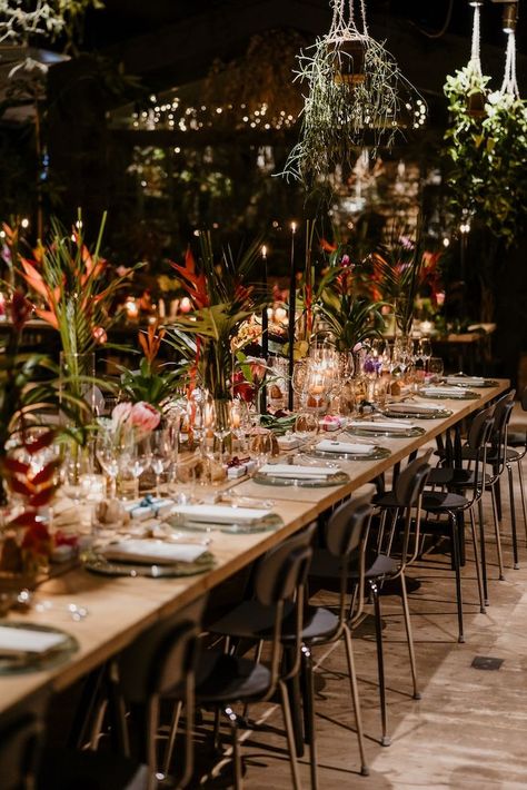 Jungle Wedding Theme, Greenhouse Restaurant, Tropical Wedding Venue, Tropical Wedding Reception, Tropical Wedding Dresses, Jungle Wedding, Tropical Wedding Theme, Tropical Wedding Decor, Whimsical Romantic