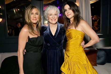 See all the stars at the Golden Globes after-parties Golden Globes 2020, Christopher Abbott, Golden Globes After Party, Glenn Close, Natasha Lyonne, Rachel Brosnahan, Gold Gown, Renee Zellweger, Emma Thompson