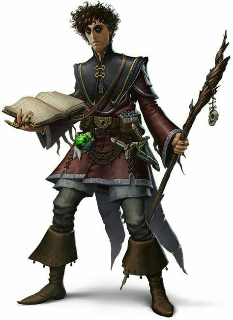 Dnd Wizard, Fantasy Wizard, Rpg Characters, Pathfinder Rpg, Fantasy Magic, Human Male, Dungeons And Dragons Characters, Fantasy Male, Fantasy Concept Art