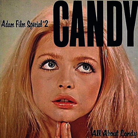 Ewa Aulin Candy, 60s Posters, 60s Movies, Ewa Aulin, The Cardigans, Vintage Makeup, Vintage Magazines, Flower Child, Vintage Ads