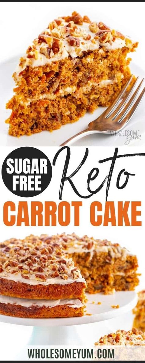 Thm Carrot Cake Recipe, Carrot Cake Recipe Keto, Splenda Carrot Cake Recipe, Keto Carrot Cake With Almond Flour, Carrot Cake Low Carb, Cake With Almond Flour Recipe, Gluten Free Carrot Cake With Almond Flour, Low Carb Carrot Cake Recipe, Almond Flour Carrot Bread