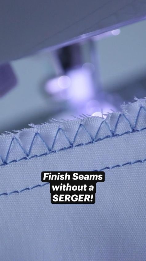 Pin on Sewing Overlock Stitch On Sewing Machine, Diy Patchwork Jeans, Zigzag Part, Brother Sewing Machine Models, Sewing Machine Tension, Serger Sewing, Overlock Stitch, Brother Sewing Machines, Sewing Fleece