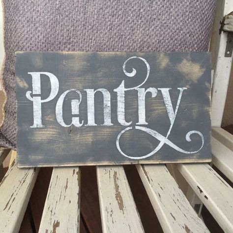 pantry sign | Best 25+ Pantry sign ideas on Pinterest | Farm kitchen decor, Futures market and Kitchen baskets Pantry Signs, Pantry Rustic, Kitchen Sign Diy, Rustic Pantry, Kitchy Kitchen, Trendy Farmhouse Kitchen, Pantry Sign, Farmhouse Kitchen Signs, Haute Mess