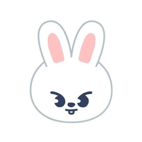 #leeknow#leebit Newjeans Rabbit Icon, Lee Know Bunny, Love Emoji Art, Kids Zoo, Funny Cat Wallpaper, Bunny Drawing, Kawaii Chibi, Funny Wallpaper, Skz In Cute