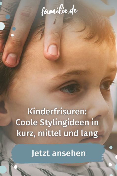 Kinderfrisuren: Coole Stylingideen in kurz, mittel und lang für Mädchen und Jungs Mein Kind, Incoming Call, Incoming Call Screenshot, Quick Saves