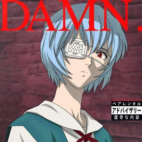 Credits to "My Life is So Boring" on Facebook Evangelion Album Cover, Anime Album Cover, Rei Poster, Neon Genesis Evangelion Poster, Evangelion Poster, Evangelion Art, Neon Evangelion, Rei Ayanami, Japon Illustration