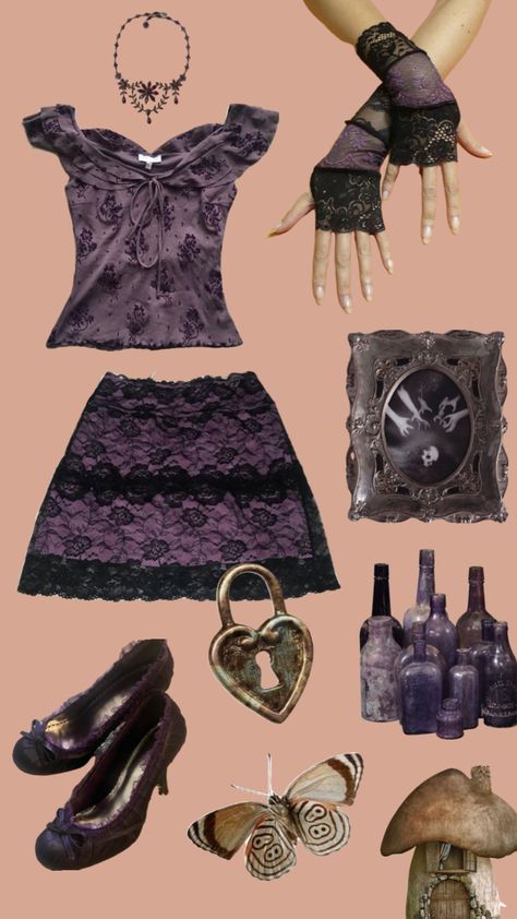 #whimsigoth #whimsical #whimsical goth #fairycore #outfitinspo #fitspo #outfitmoodboard Goth Fairycore, Whimsical Goth, Alt Clothes, Whimsical Fashion, Swaggy Outfits, Jolie Photo, Goth Outfits, Really Cute Outfits, Dream Clothes