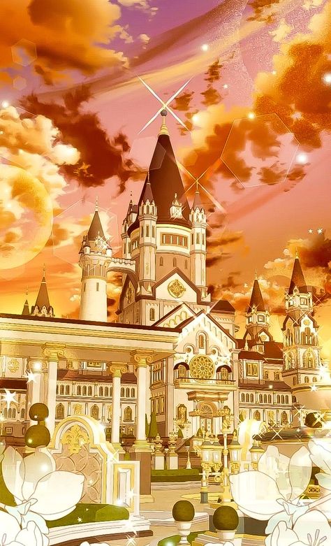 Castle School, Castle Background, Scene Aesthetic, German Architecture, Mystical Places, Rp Ideas, Fantasy Background, Castle Art, Anime Backgrounds Wallpapers