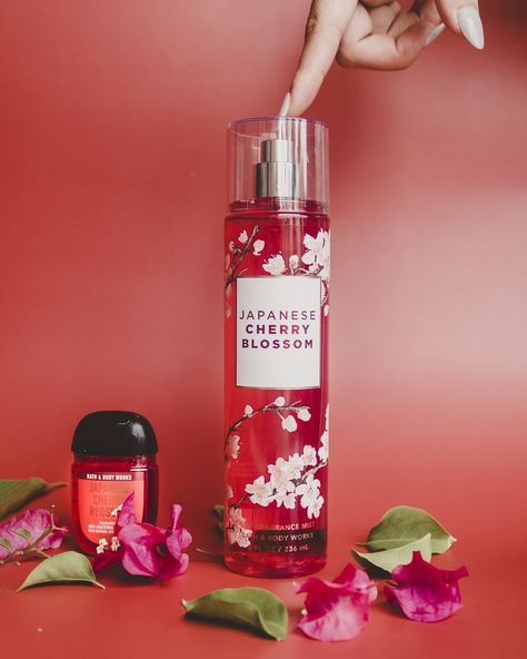 by bath&body works products from Misteriofthings Girly Bags, Japanese Cherry Blossom, Bath Body Works, Body Works, Bath And Body Works, Cherry Blossom, Close Up, Bath And Body, Perfume Bottles