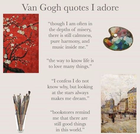 Van Gogh Quotes, Arte Van Gogh, Vie Motivation, Van Gogh Art, Poem Quotes, Poetry Quotes, Quote Aesthetic, Pretty Words, Vincent Van Gogh