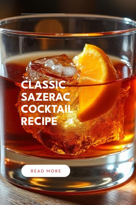 Discover the rich flavor of the Classic Sazerac Cocktail! This timeless drink from New Orleans dates back to the 1800s and perfectly blends rye whiskey and absinthe, making it a delightful choice for any occasion. Its fascinating history involves a mix of tradition and evolution, rooted deep within French-American apothecary practices. Make your cocktail experience unforgettable by crafting this classic at home with our easy recipe that highlights its unique flavors and complexity. Step into cocktail culture with the Sazerac tonight! Paper Plane Cocktail, Amaretto Sour Cocktail, Sazerac Cocktail, Mint Julep Cocktail, Cocktail Experience, Bourbon Sour, Light Cocktails, Amaretto Sour, Mule Cocktail