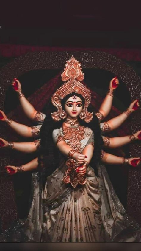 Ma Ambe, Durga Maa Status, Navratri Video, Maa Durga Hd, Devi Goddess, Maa Durga Hd Wallpaper, Mata Durga, Durga Puja Kolkata, Jay Mahakal