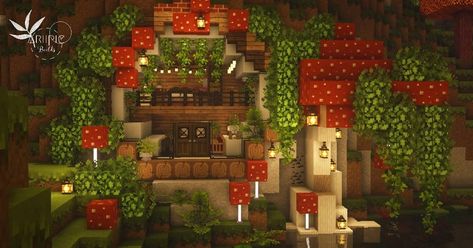 (1) ariipie builds on X: "Mushroom Hobbit Hole🍄🐸 #aesthetic #cottage #cottagecore #fairycore #grandmacore #ariipiebuilds https://t.co/jIqR7bMpLU" / X Cottagecore Hobbit House Minecraft, Hobbithole Hobbit Houses Minecraft, Hobbit Hole Aesthetic, Minecraft Cute Hobbit Hole, Cottagecore Minecraft Hobbit Hole, Minecraft Hobbit Hole Mountain, Hobbit Minecraft, Minecraft Hobbit Hole, Hole Aesthetic