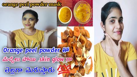 Orange peel powder face pack in telugu,orange peel powder face mask in telugu,orange peel powder face pack Powder Face Mask, Face Pack For Glowing Skin, Pack For Glowing Skin, Orange Peel Powder, Potato Juice, Powder Face, Face Pack, Health Trends, For Glowing Skin