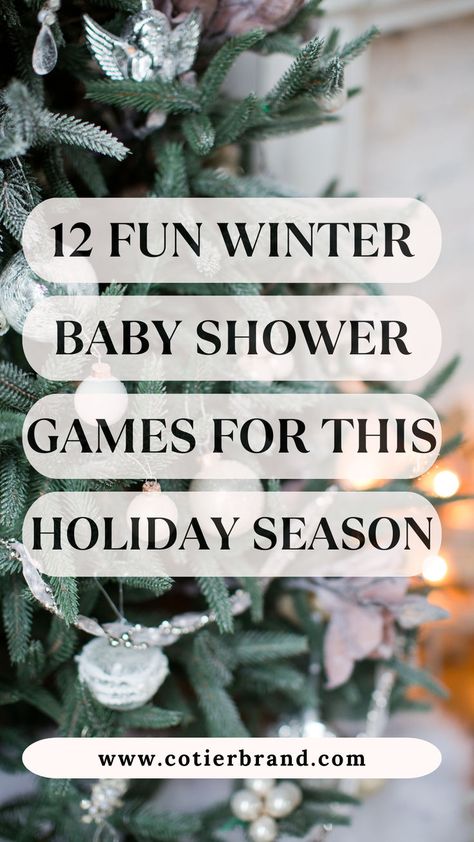 Keep spirits high despite the cold weather with these engaging baby shower games. Perfect for indoor winter celebrations. Baby It's Cold Outside Baby Shower Ideas, Baby Shower Games Christmas Theme, Baby Its Cold Outside Baby Shower Games, Winter Baby Shower Activities, Winter Baby Shower Games, Baby It’s Cold Outside Shower Theme, Christmas Baby Shower Games, Baby Shower Game Prizes, Winter Baby Shower Themes