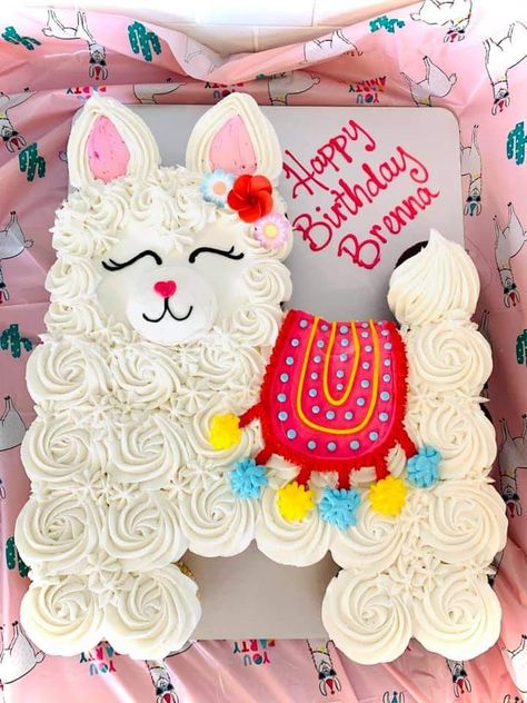 Llama Cupcake Cake, Llama Birthday Cake, Pull Apart Cakes, Pull Apart Cupcake, Pull Apart Cupcake Cake, Llama Party, Pull Apart Cupcakes, Cakes Inspiration, Llama Birthday