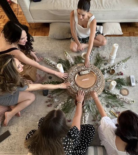 Mother Blessing Ceremony women circle guided by mar reyes Birthday Ceremony Ideas, Birth Alter Ideas, Mothers Blessing Ceremony Ideas, Blessing Way Activities, Mother Blessing Ceremony Ideas, Birth Altar Ideas, Birth Blessing Ceremony, Blessing Way Decorations, Bridal Blessing Circle