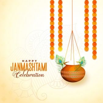 Download this Free Vector | Happy krishna janmastami beautiful greeting with dahi handi Krishna Matki, Janmashtami Wallpapers, Photoshop Painting Tutorial, Janmashtami Celebration, Janmashtami Wishes, Happy Janmashtami, Puja Room, Krishna Janmashtami, Wishes Messages