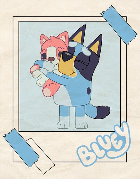 Bluey Poster, Bingo And Bluey, Bluey Wallpaper, Ra Ideas, Bear Cute, 2nd Birthday Party Themes, Funny Phone Wallpaper, Man Wallpaper, Cute Simple Wallpapers