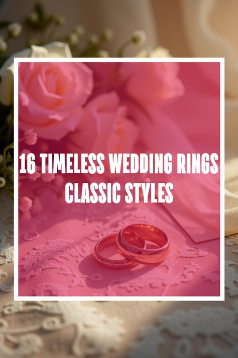 Did you know that classic wedding rings never go out of style? Dive into our breathtaking gallery of 16 stunning photos showcasing timeless elegance. Discover top trends, design secrets, and must-know tips for choosing the perfect symbol of love. Whether you love vintage charm or modern simplicity, these wedding bands will leave you inspired. Uncover the allure of classic rings and find your dream heirloom today! Wedding Ring Trends 2024, Female Wedding Bands, Timeless Wedding Rings, Wedding Rings Classic, Swiss Wedding, Classic Rings, Traditional Beauty, Classic Wedding Rings, Collar Bone Tattoo