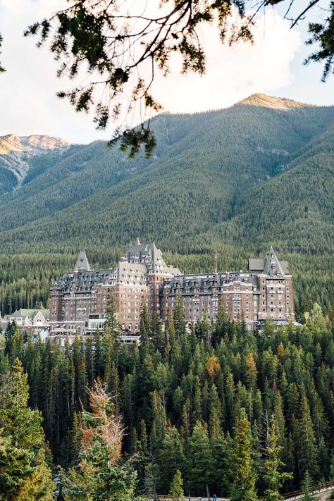 Fairmont Banff Springs: 6 Reasons to Stay in this Iconic Hotel on Your Banff National Park Trip - Heart for Wander Banff City, Banff Aesthetic, Banff Honeymoon, Summer In Banff, Banff Hotel, Banff National Park Photography, Banff In Spring, Banff Fairmont Hotel, Fairmont Banff Springs Hotel