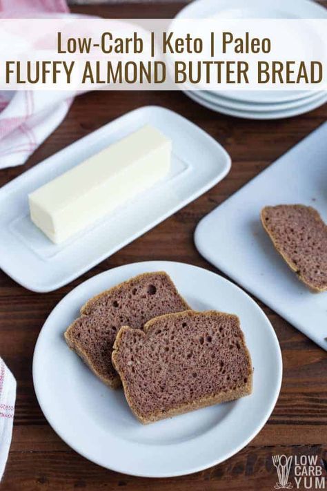 Almond butter low carb bread is one of the best keto bread recipes ever! Check out this easy 5-ingredient baking recipe for yourself. Almond Butter Bread, Almond Butter Keto, Butter Bread Recipe, Paleo Bread Recipe, Making Sandwiches, Keto Bread Recipe, Best Keto Bread, Almond Bread, Medicine Tips