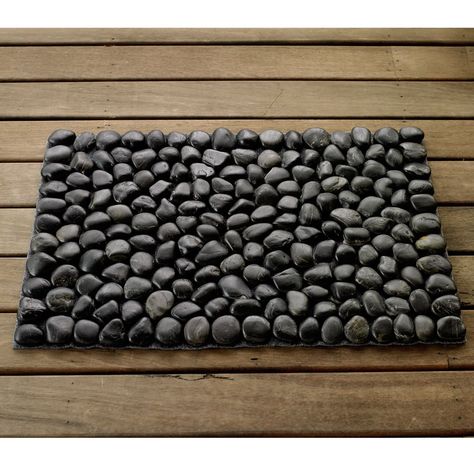 River rock decor