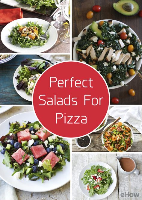 Because even though pizza is good all on its own, you know a little green goes a long way! These salads are perfect pairs with whatever pizza you're craving! http://www.ehow.com/list_7153384_salads-accompany-pizza.html?utm_source=pinterest.com&utm_medium=referral&utm_content=curated&utm_campaign=fanpage Salads Recipes To Go With Pizza, Salad Recipes With Pizza, Salads That Go Well With Pizza, Salad Recipes For Pizza Night, Best Salads To Go With Pizza, Best Salad To Serve With Pizza, Salad To Serve With Pizza, Salad That Goes With Pizza, Salad With Pizza Side