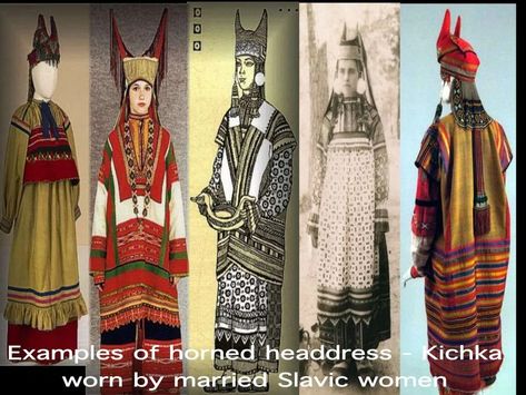 Horned Neolithic headdress in Slavic culture - the story of Kichka - COGNIARCHAE Horned Headdress, Slavic Clothing, Slavic Culture, Taurus Constellation, Leo Constellation, Indus Valley Civilization, Egyptian Goddess, Mythology Art, European History