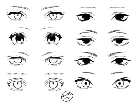 Art Eyes Drawing, Different Eyes, Art Eyes, Manga Eyes, 얼굴 드로잉, Eye Drawing Tutorials, Eyes Drawing, Seni Dan Kraf, Digital Art Beginner