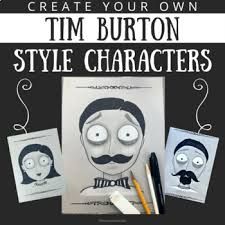 Burton Style Art, Tim Burton Style Art, Greyscale Portrait, Tim Burton Drawings Style, Tim Burton Drawings, Tim Burton Art Style, Grayscale Art, Tim Burton Characters, Tim Burton Style