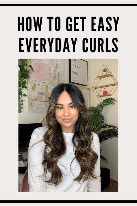 Different Hair Curls Types Of, Large Curls Hairstyles, Long Hairstyles Wavy Soft Curls, Effortless Curls Long Hair, Long Hair With Big Curls, How To Create Big Loose Curls, Different Types Of Hair Curls, Relaxed Curls Long Hair, Curl Long Hairstyles