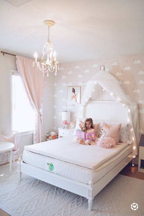 Girls Dream Bedroom, Small Girls Bedrooms, Toddler Bedroom Decor, Pink Bedroom For Girls, Toddler Bedroom Girl, Big Girl Bedrooms, Toddler Bedroom, Toddler Girl Room