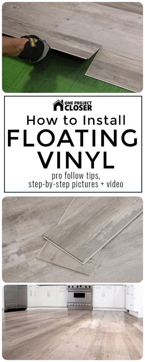 Floating Vinyl Flooring, Installing Vinyl Plank Flooring, Photo Installation, Small Basement Remodeling, Basement Plans, Floating Floor, Home Remodeling Diy, Basement Renovations, Vinyl Plank Flooring