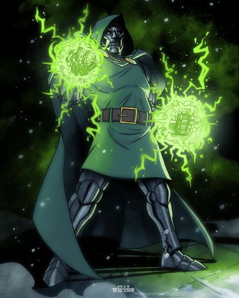 Doctor Doom Art, Doctor Doom Marvel, Dr Doom, Doctor Doom, Superhero Villains, Marvel Characters Art, Comic Book Artwork, Marvel Villains, Marvel Comic Universe