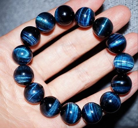 Blue Tigers Eye Blue Tiger Eye Stone, Blue Tiger Eye, Blue Tiger, Blue Tigers, Blue Tigers Eye, Eye Beads, Tiger Eye Stone, Rocks And Gems, Throat Chakra