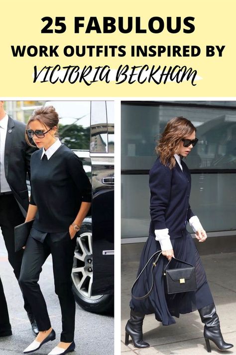 Victoria Beckham Style 90s, Winter Business Casual Outfits Cold Weather Office Wear, Winter Office Outfits Women, Casual Fashion Outfits, Winter Office Outfit, Winter Office Wear, Winter Business Outfits, Work Outfits Women Winter, Business Casual Winter