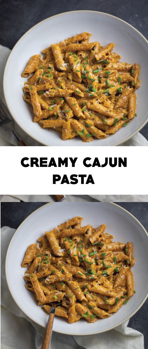 Cajun Mushroom Pasta, Cream Cheese Cajun Pasta, Spicy Cajun Pasta Recipes, Ragin Cajun Pasta, Healthy Cajun Sauce, Easy Cajun Pasta Recipes, Creamy Cajun Linguine, Creamy Creole Pasta, Spicy Cream Sauce Pasta