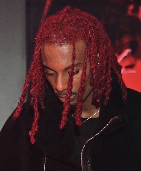 King Vamp Carti, Playboi Carti Red Hair, Carti Red Hair, Carti Dreads, Carti Pictures, Carti Photos, Playboi Carti Vamp, Red Dreadlocks, King Vamp