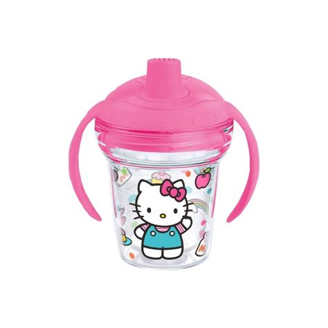 Hello Kitty Tumbler, Hello Kitty Cup, Baby Sippy Cup, Hello Kitty Baby, Kitty Clothes, Pet Spaces, Hello Kitty Clothes, Cute Hello Kitty, Baby Eating