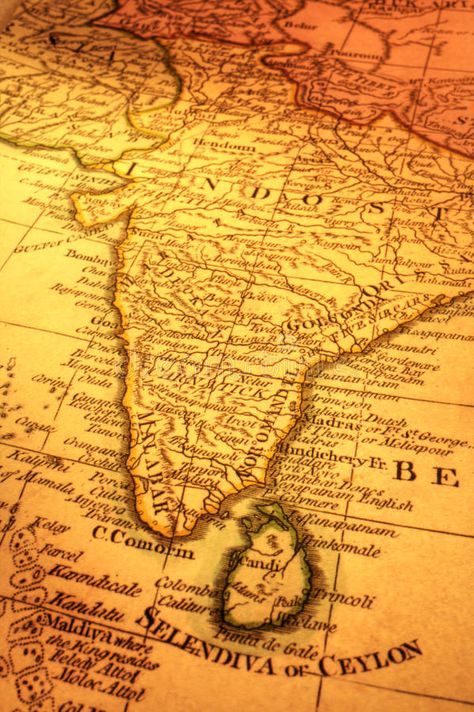 Asian Maps, Ancient India Map, Map Of India, Maps Aesthetic, Ancient Indian History, Ancient Map, Tea History, Ceylon Tea, India Map