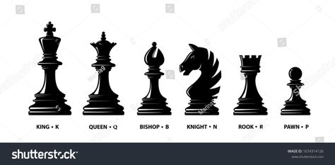 Chess piece icons. Board game. Black silhouettes isolated on white background. Vector illustration. #Ad , #SPONSORED, #Board#game#Black#Chess Chess Piece Tattoo, Chess Logo, Queen Chess Piece, Name Board, Chess Queen, Game Black, Cloud Wallpaper, Wooden Chess, Black Silhouette