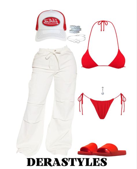 Vacation Outfits Women, Miami Outfits, Fasion Outfits, Swimsuits Outfits, Stylish Summer Outfits, Looks Party, Beach Wear Outfits, Beach Outfits