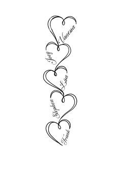 Grandchildren Tattoo Ideas Grandmothers, Grandchildren Tattoo Ideas, Grandchildren Tattoos, Tattoos Mom, First Tattoo Ideas, Minimal Tattoo Designs, Tattoos Cute, On Tattoo, Minimal Tattoo Design