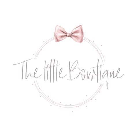 Boutique Names Ideas, Business Logo Ideas, Pink Logo Design, Candle Logo Design, Logo Design Women, Bow Logo, Baby Logo Design, Logo Online Shop, Candle Logo