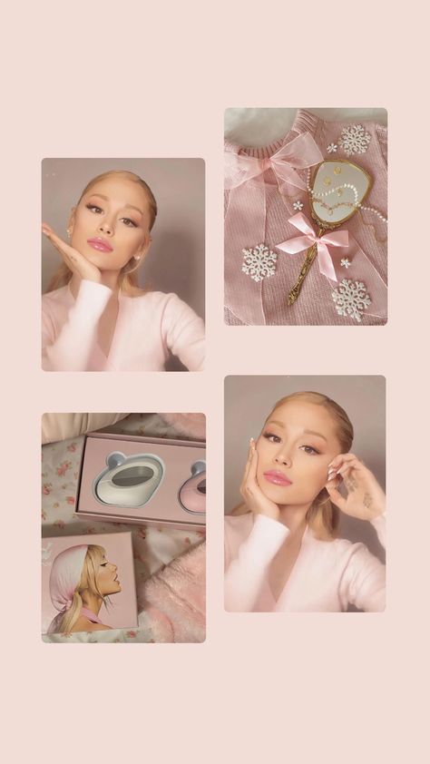 Pink Wallpaper Ariana Grande, Pink Ariana Grande Wallpaper, Ariana Pink Aesthetic, Ariana Grande Aesthetic Collage, Pink Ariana Grande Aesthetic, Ariana Aesthetic Wallpaper, Ariana Grande Wallpapers Aesthetic, Aesthetic Wallpaper Ariana Grande, Ariana Grande Aesthetic Wallpapers