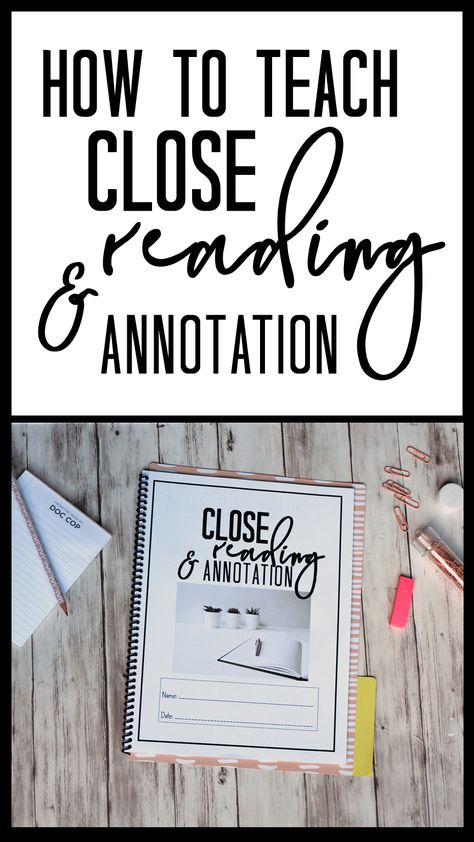 Annotation Strategies, Guided Reading Questions, Reading Analysis, Close Reading Strategies, Teaching Secondary, Teaching Literature, Secondary English, Ela Classroom, Middle School Reading