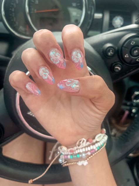 No Ordinary Girl, Greek Summer, Summery Nails, Casual Nails, Short Acrylic, Cute Gel Nails, Pink Acrylic, Beach Nails, Summer 24