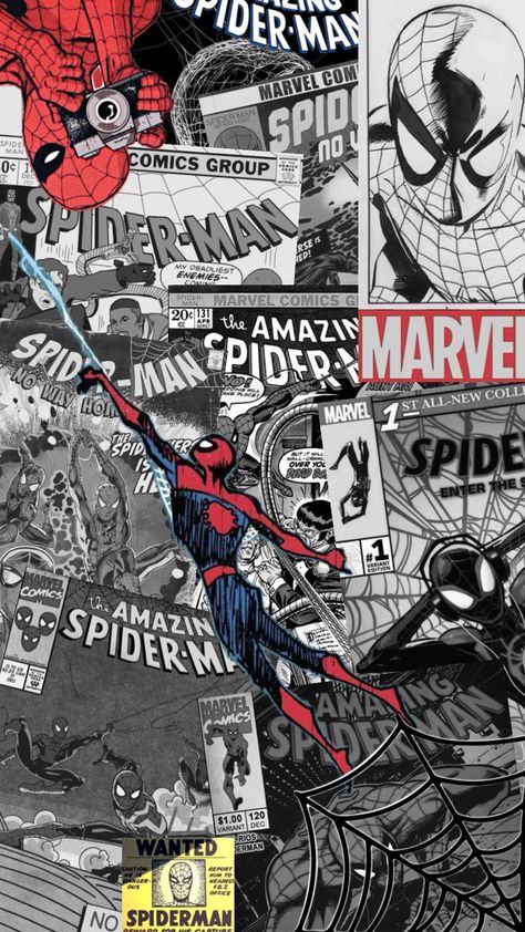 Spiderman Lockscreen, Marvel Phone Wallpaper, Spiderman Comic Art, Spiderman Theme, Spiderman Drawing, Spiderman Art Sketch, Black Spiderman, Tom Holland Spiderman, Flower Iphone Wallpaper